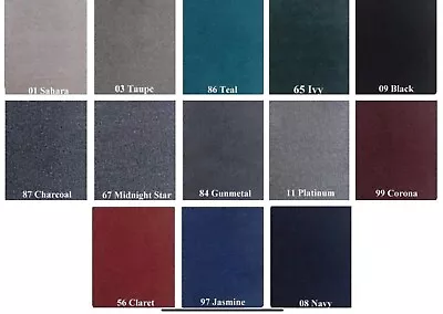 Boat Marine Grade Carpet Bass Pontoon Cut Pile 16oz 6' Wide Custom Length Color • $9.50