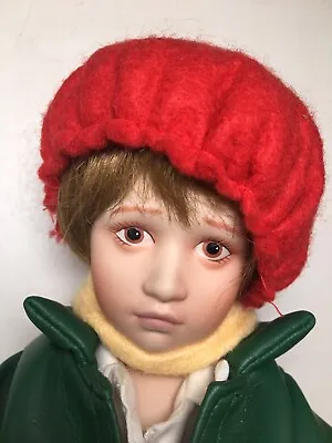$15 • Buy Norman Rockwell Doll Little Girl, German Porcelain (no Baby Doll) 11” Cute