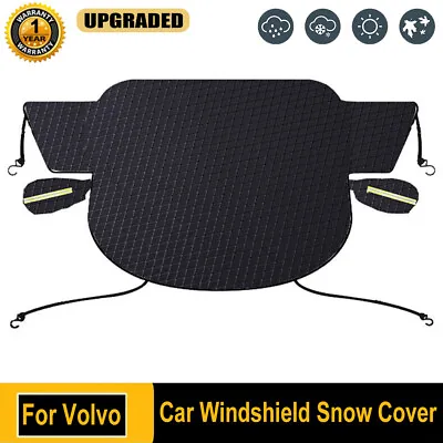 2024 Car Windshield Snow Covers Waterproof Protection Ice Frost Shield For Volvo • $38.45