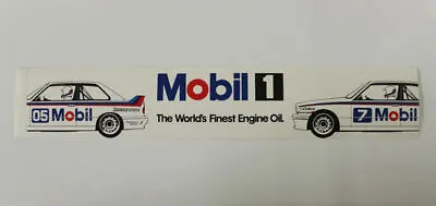 Peter Brock Mobil 1 Racing Sticker Decal #05 1988 ATCC BWM M3 Neil Crompton #7  • $7.22