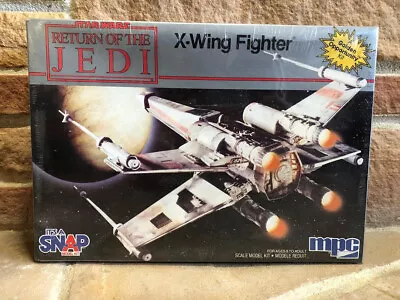 MPC/ERTL Star Wars Return Of The Jedi Vintage X-Wing Fighter 1990 Snap Model Kit • $30