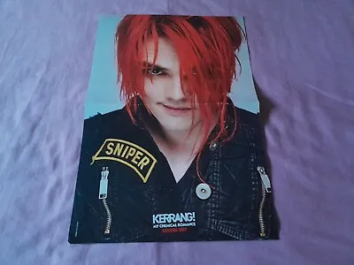 Kerrang MY CHEMICAL ROMANCE Double-sided POSTER    ( 42cms By 28cms ) • $5.68