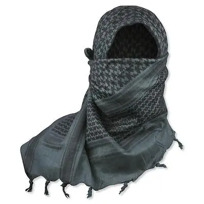 Shemagh Head Scarf Army Military Style Arab Head Wrap ~ New Keffiyeh Woven Wrap • £6.99