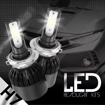 XENTEC LED HID Headlight Kit H7 White For Mercedes-Benz C230 1997-2009 • $15.99