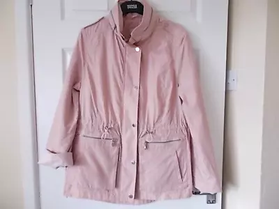 Marks & Spencer (per Una) Light Pink Summer Jacket Size 12 Vgc • £7.50