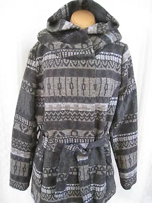 Mossimo Supply Co. Woolblend Winter Coat Hooded Women's Size M Very Nice • $31.99