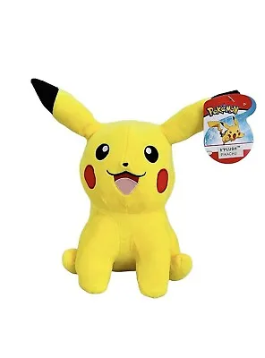 $29.95 • Buy Wicked Cool Toys 28cm Pokémon Pikachu Sitting Plush Soft Toy 2+