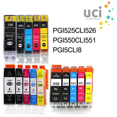 LOT Multipack Ink Cartridges For Canon MX925 IP7250 MG5250 MG6150 MP600R IP4200 • £21.97