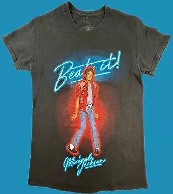 Michael Jackson Beat It Graphic Print T Shirt Womens Size S Originally Licensed • $49.95