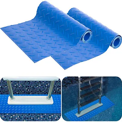 $18.59 • Buy Swimming Pool Ladder Mat For Above Ground Pools Steps Stairs Non-Slip Texture