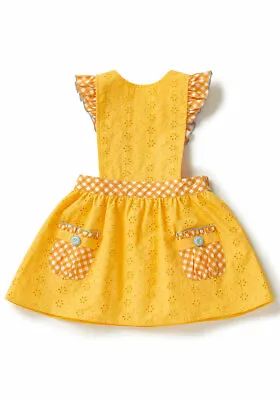 GIRLS MATILDA JANE Brilliant Daydream Splendid Sunshine Pinafore Dress SIZE 12 • $48.95