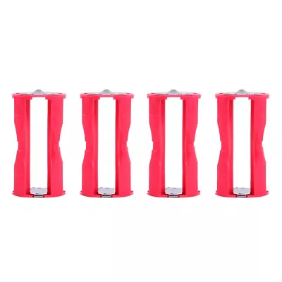 4pcs 4AAA To C Size Parallel Battery Convertor Adapter Holder Cases Box Red NGF • $8.71