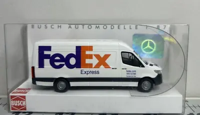 Busch  FedEx Mercedes-Benz Sprinter Van | 52608 | 1:87 • $25.75