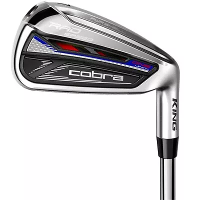 $399.99 • Buy New Cobra Rad Speed One Length Iron Set Choose Flex Stiff Or Regular OL Irons