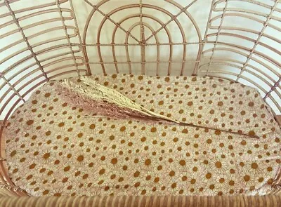 Sunflower Bassinet Sheet/ Change Pad Cover • $19.27