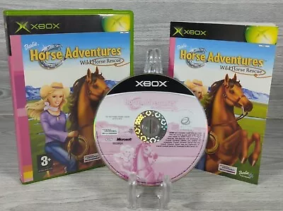 Barbie Horse Adventures Wild Horse Rescue - Original Xbox Game - Complete -  • £24.95