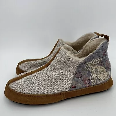 NWT Sundance Catalog Acorn Forest Shoes 9.5 10 10.5 Embroidered Rabbit XL • $59