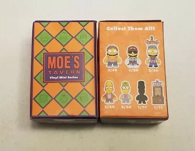 Kidrobot Simpsons Moe's Tavern Sealed Mystery Mini Figures Lot Of 2 • $24.99