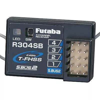 Futaba R304Sb 2.4G FHSS Telemetry Receiver • $73.51