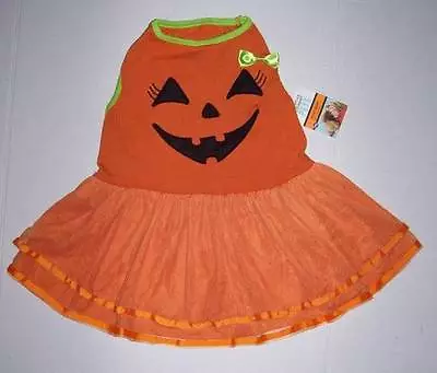 Martha Stewart Pets Halloween Jack O Lantern Dog Costume Dress Sz XS Extra Small • $14.99