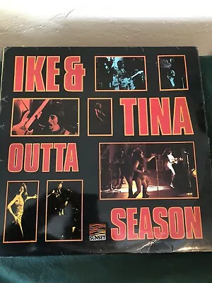 Ike And Tina Turner Outta Season Original 1969 Sunset Records Vinyl Lp • £1