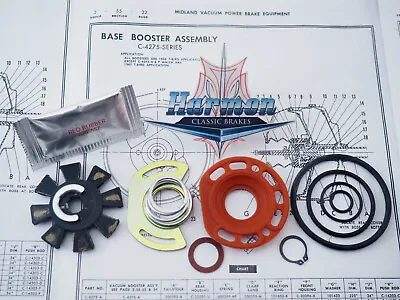 Mustang 1967-70 W/Midland Brake Booster Control Hub Repair Kit • $85.95