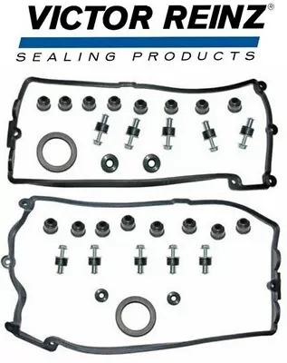$75.50 • Buy Victor-Reinz LH+RH Valve Cover Gasket BMW 5,6,7,X5 Series V8 02-10