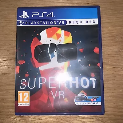 Superhot VR - PlayStation 4 / PS4 / PSVR - Great Condition - Fast Free Post • $30.80