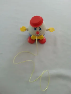 Fisher Price Vintage 1960-70s Toys Humpty Dumpty Pull String Toy • $34.95