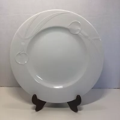 Mikasa Classic Flair White Round Chop Plate 12  Calla Lily • $19.99