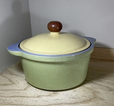 Denby ‘Juice’ 2 Litre Casserole Dish With Lid Excellent Condition • £34.99