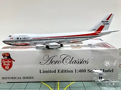 AeroClassics 1:400 Wardair Canada Boeing 747-211B C-GXRD • $129