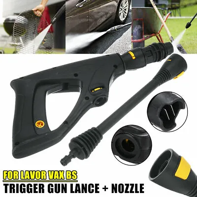 High Pressure Washer Trigger Gun Lance + Nozzle 160Bar/16Mpa For LAVOR VAX BS • £26.99