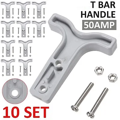 10PCS Grey T Bar Handle For Anderson Style Plug Connectors Tool 50AMP 12-24V • $15.49
