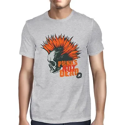 £7.99 • Buy 1Tee Mens Punks Not Dead Punk Rocker T-Shirt