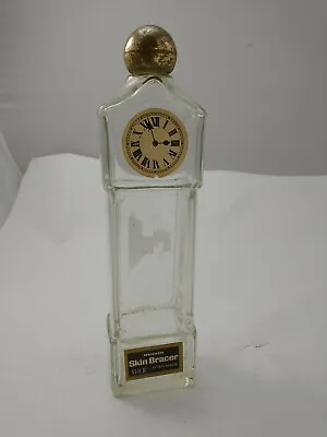 Vintage Mennen Skin Bracer Grandfather Clock Bottle *Rare* • $14.99