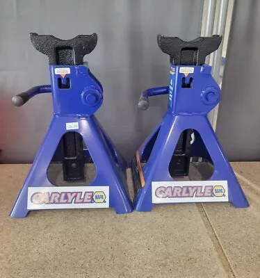Carlyle Professional Jack Stand 4 Ton Ratcheting Jack Stands • $38.99
