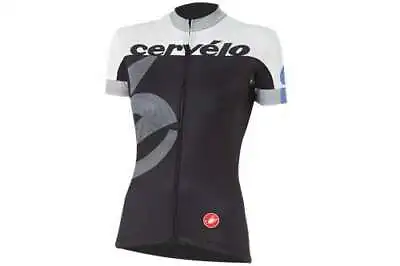 Cervelo Women's Team Jersey Medium Black/White/Lilac Castelli Donna Cycling NEW • $22