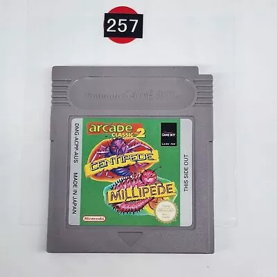 Arcade Classic 2 II Centipede Millipede Nintendo Gameboy Original Game R257 • $29.95