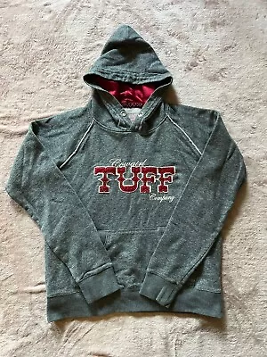 Cowgirl Tuff Women’s Long Sleeve Pullover Gray Hoodie Size Small • $15.59