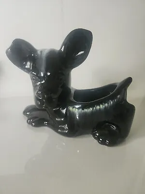 Royal Haeger  Black Dog Planter • $30