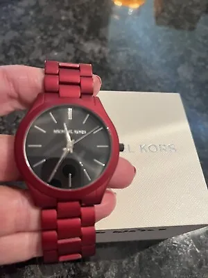 Michael Kors Men’s Red Watch  • $175