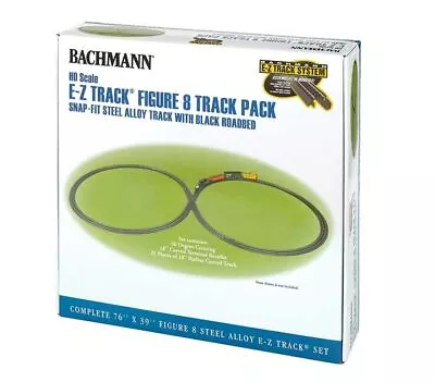 Bachmann HO EZ Track Steel Figure 8 Track Pack 44487 • $146.14