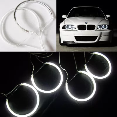 131MM White CCFL Angel Eyes Halo Rings Light For BMW E36 E38 E39 E46 3 5 7Series • $29.99