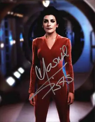 Marina Sirtis Authentic Signed Celebrity 8x10 W/Certificate Autographed (A0001) • $99.95