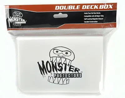 Monster Protectors Deck Box: Monster: Double White • $14.99