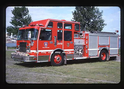 Montreal Quebec P2019 Spartan Superior Pumper Fire Apparatus Slide • $5