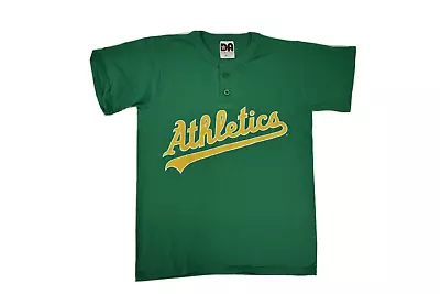 Oakland Athletics MLB Baseball Youth Henley Shirt New S M L • $4.99