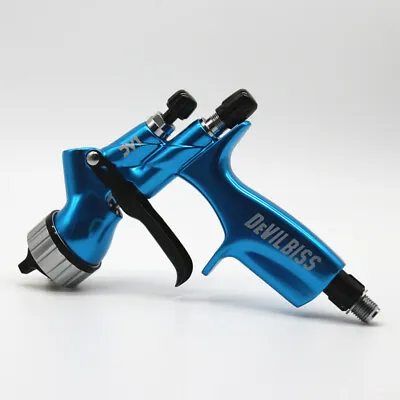 $127 • Buy Devilbiss DV 1 HVLP 1.3mm Blue Car Paint Tool Pistol Spray Gun Made In China NEW