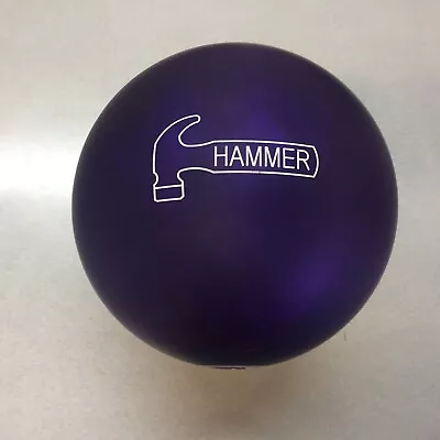 Hammer Purple Pearl Urethane Purple Pin  Bowling  Ball  15 LB.  New In Box  #011 • $129.95